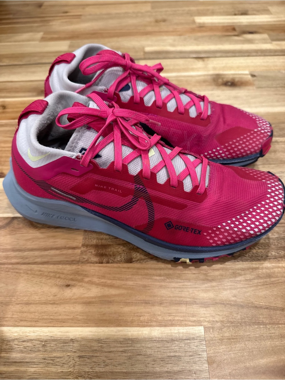 Nike Women’s Bright Pink Pegasus Trail 4 Running Shoes